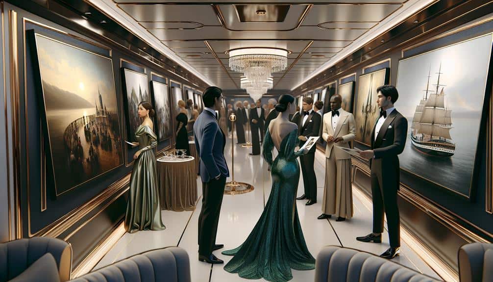 art auctions on cruises