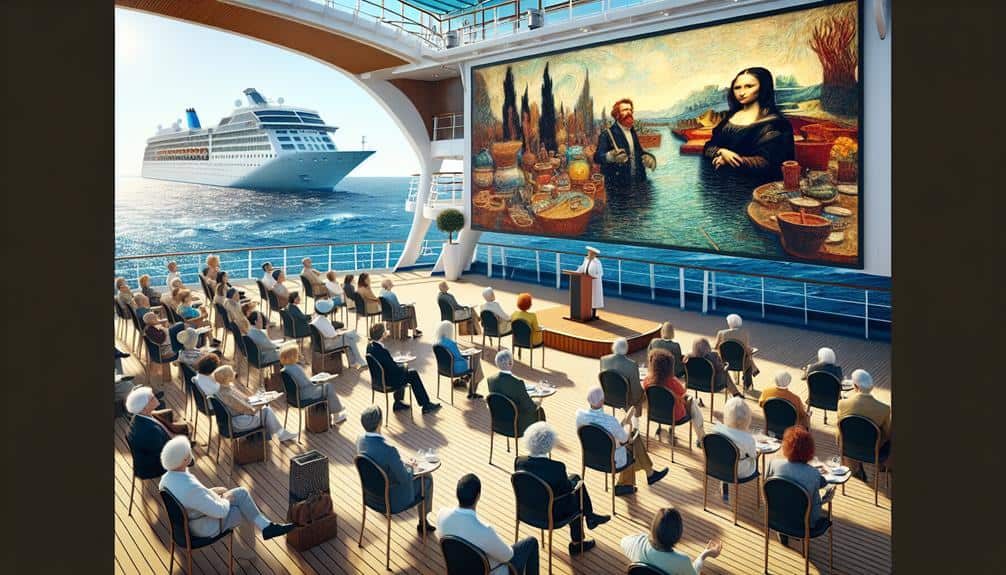 art history lectures at sea