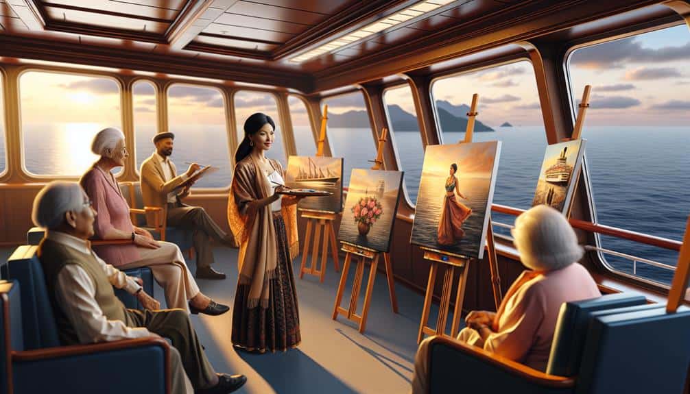 Artists Engage Passengers Creatively