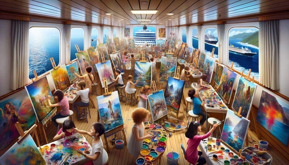 Cruise Ship Art Programs