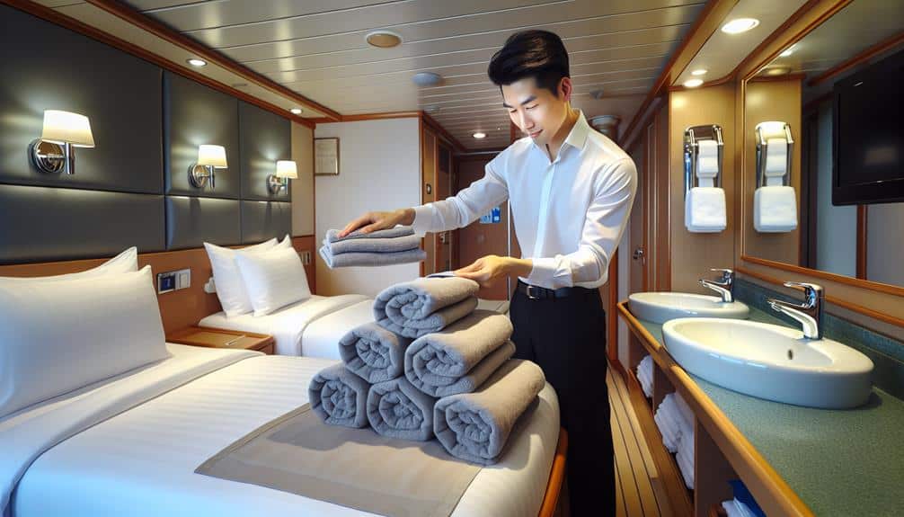 cruise ship cabin cleanliness