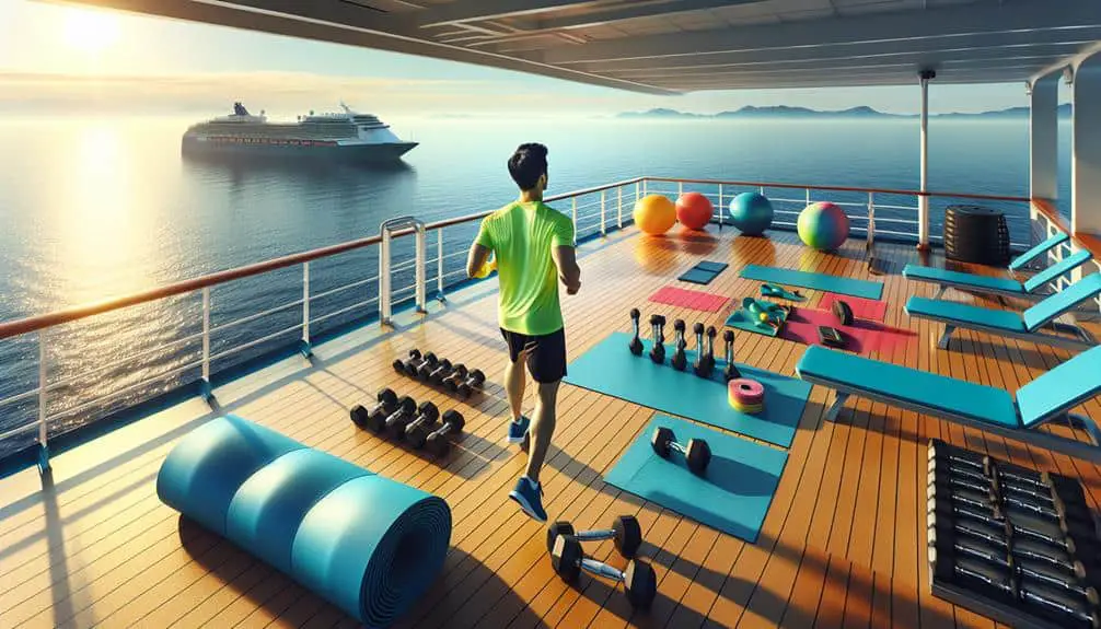 cruise ship fitness challenges