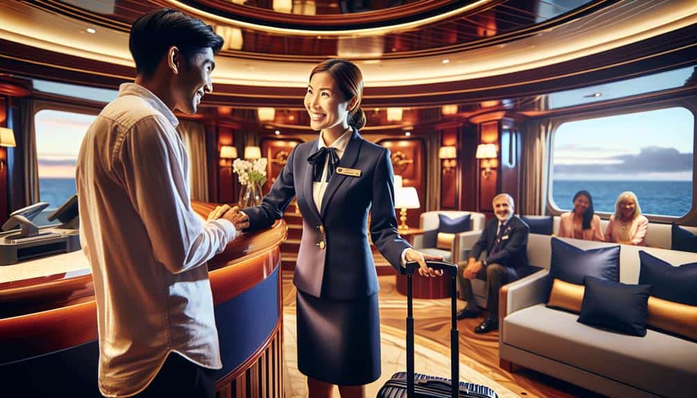 cruise ship guest services