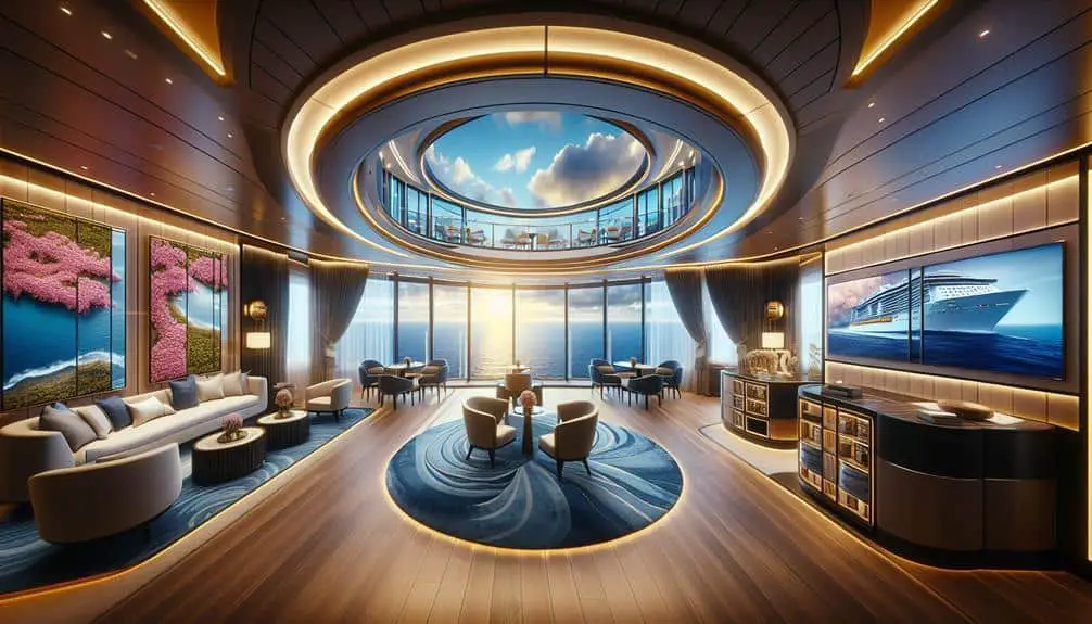 Cruise Ship Luxury Suites