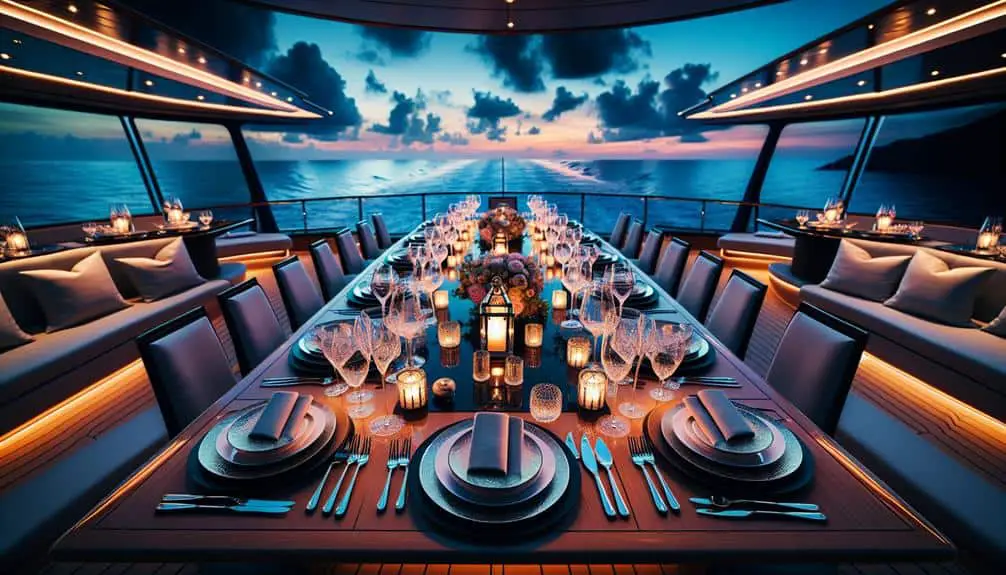 cruise ship private dining