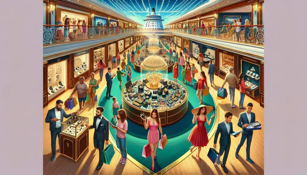 cruise ship retail loyalty