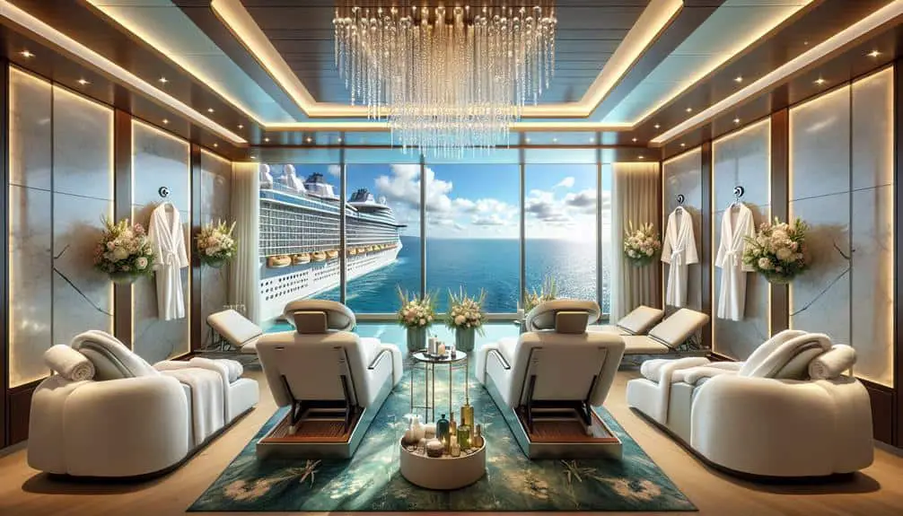cruise ship spa upgrades