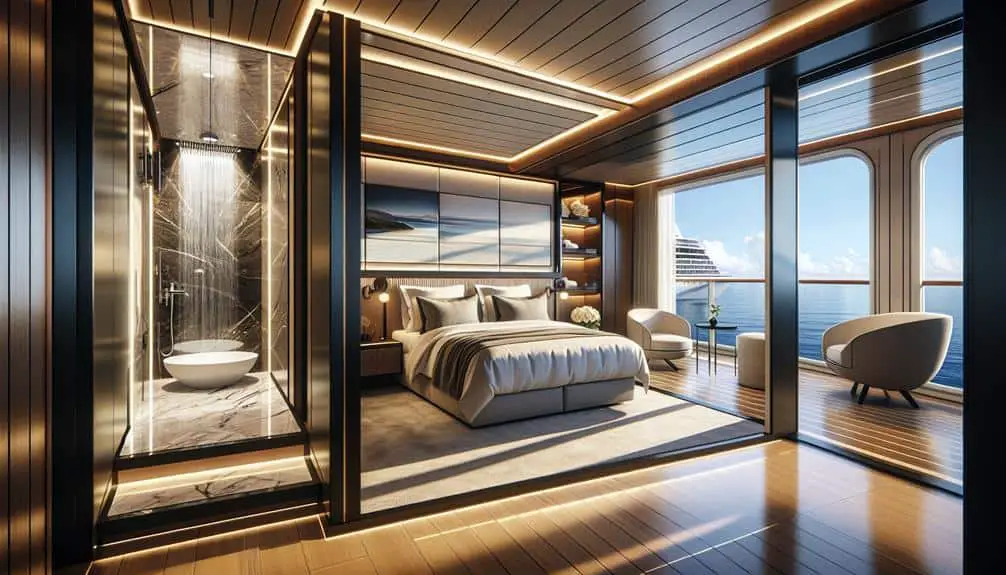 designing staterooms on cruise ships