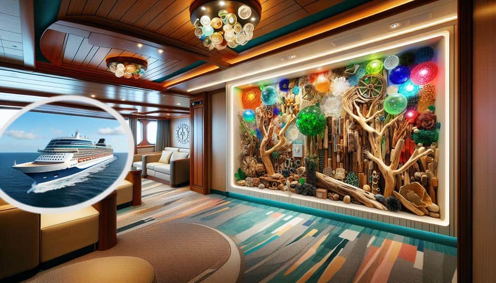 eco friendly art for cruises