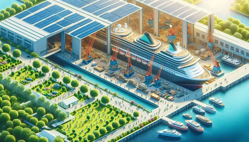 eco friendly cruise ship materials