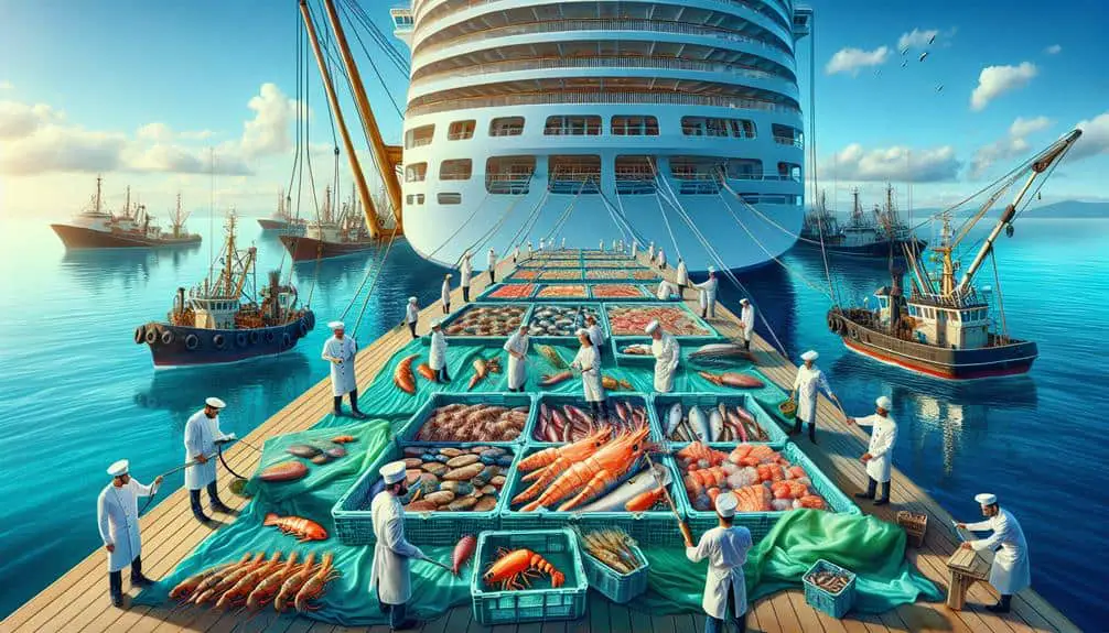 eco friendly seafood for cruises