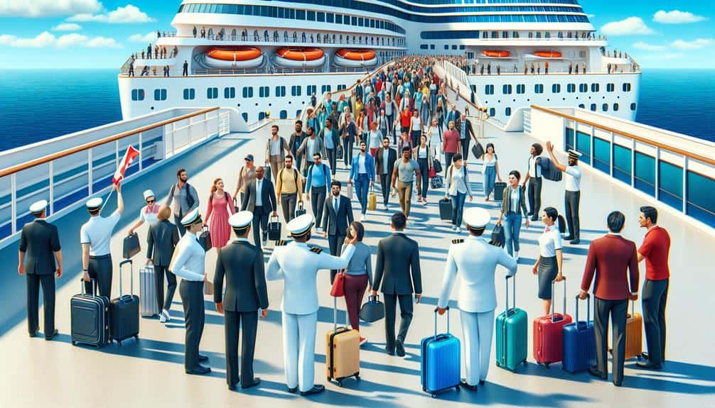 Efficient Boarding On Cruises