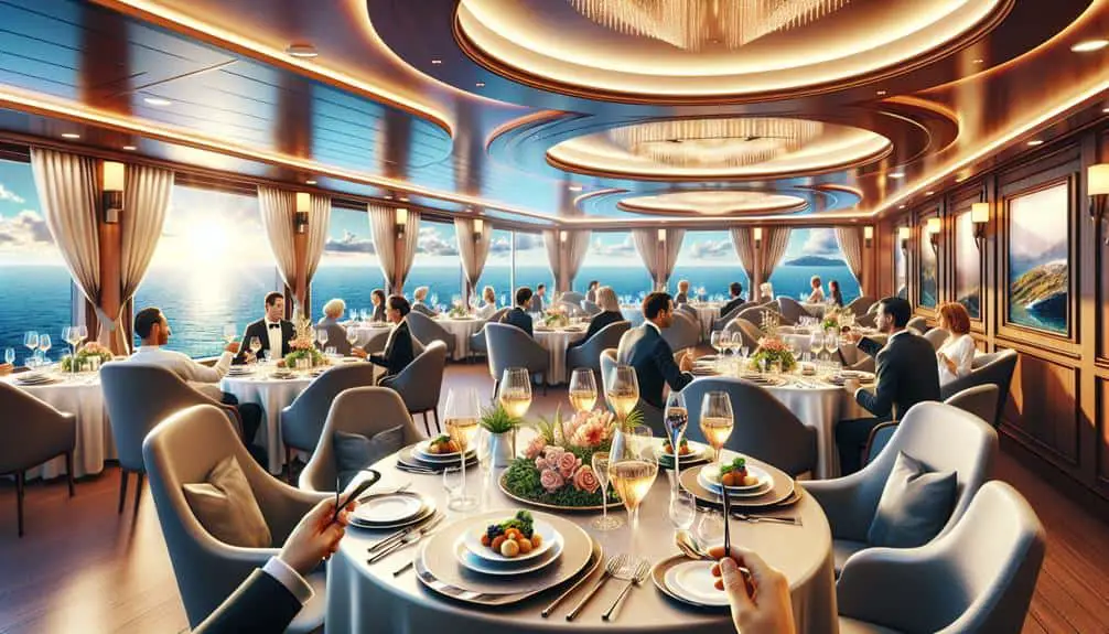 elevating cruise ship dining