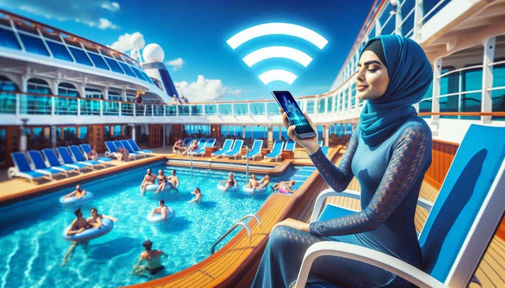 enhancing cruise ship connectivity