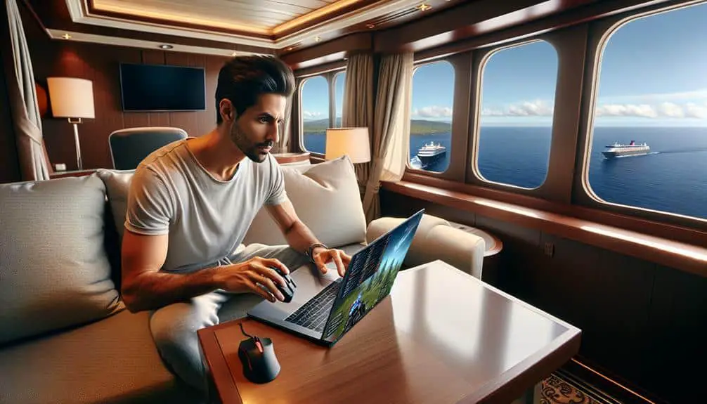 enhancing cruise ship networks