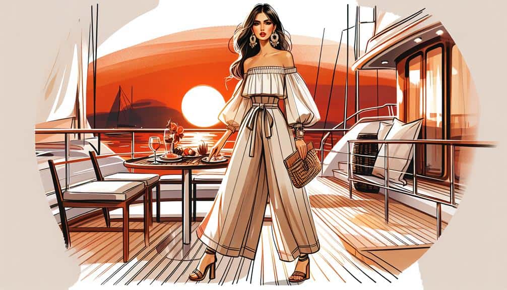 Fashionable Cruise Dining Attire