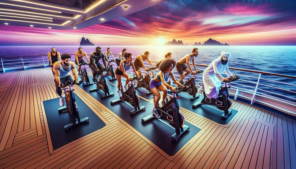 fitness classes on cruises