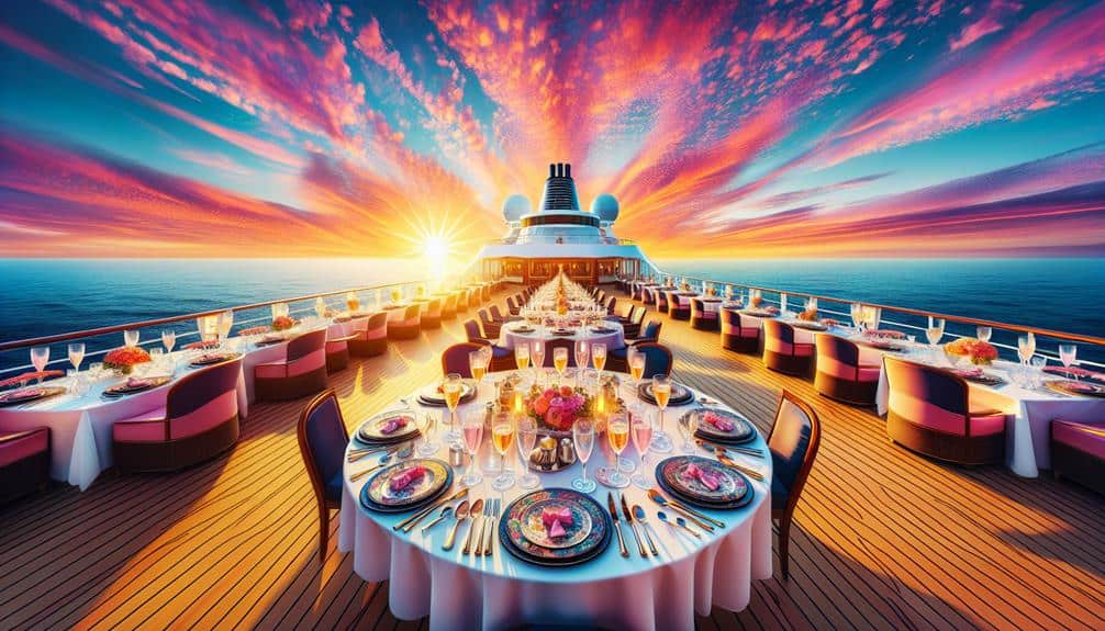 Luxurious Celebrations At Sea