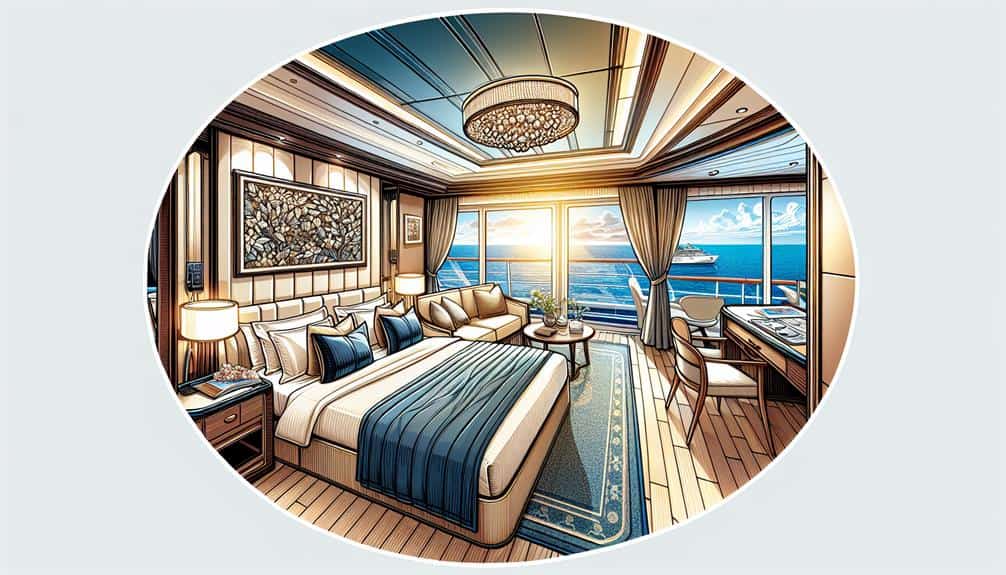 luxury cruise cabin deals
