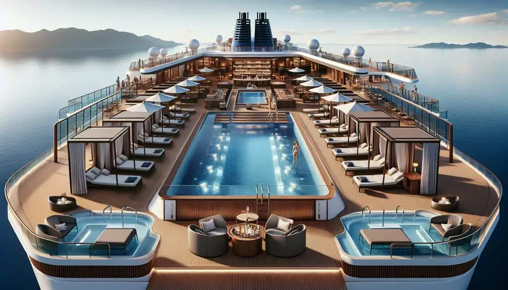 modern cruise ship luxuries