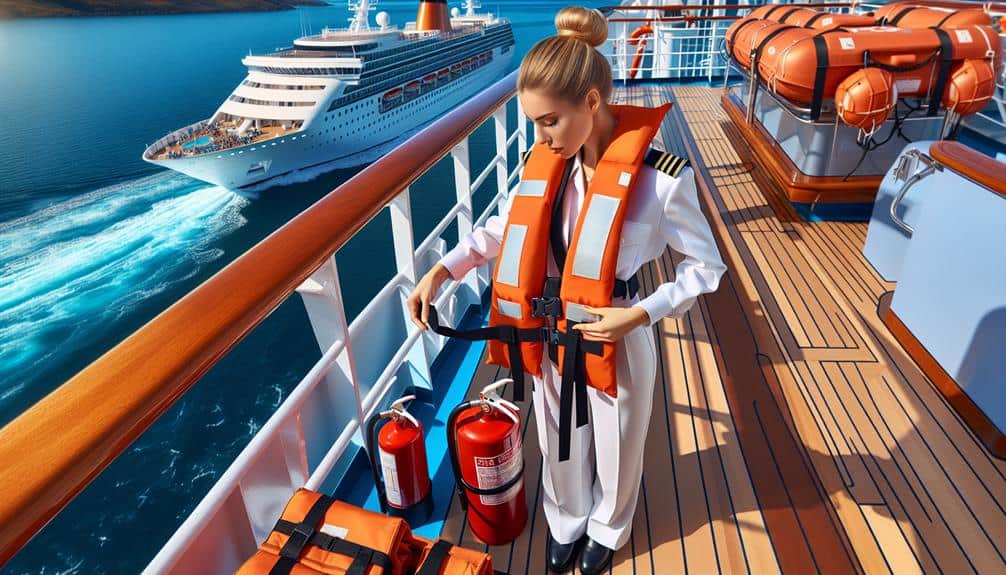 safety equipment on cruises