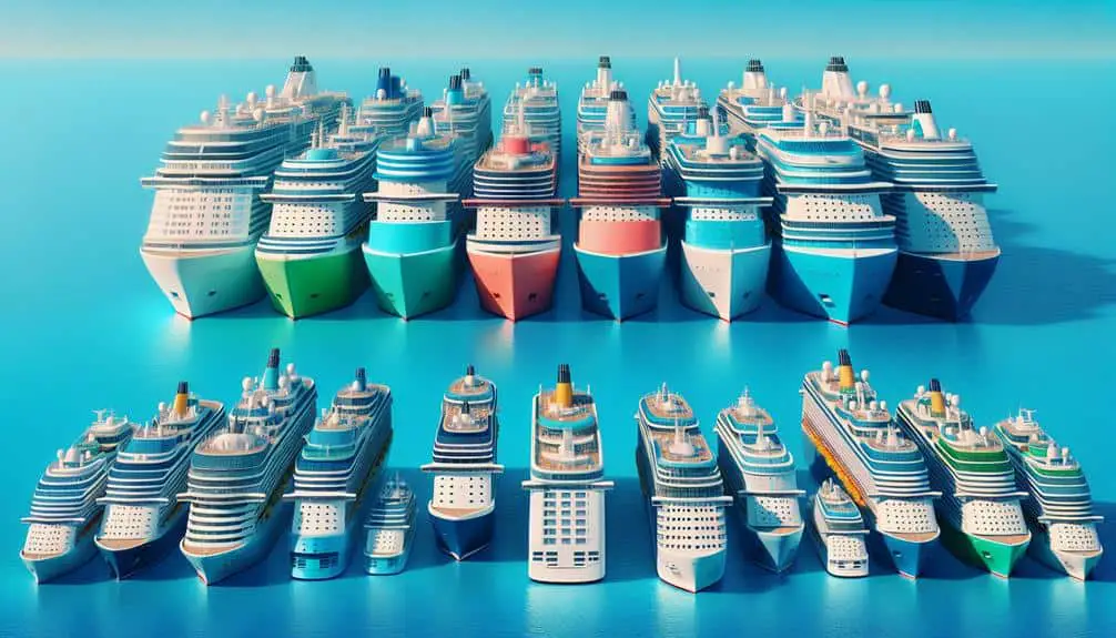 selecting cruise ship paints