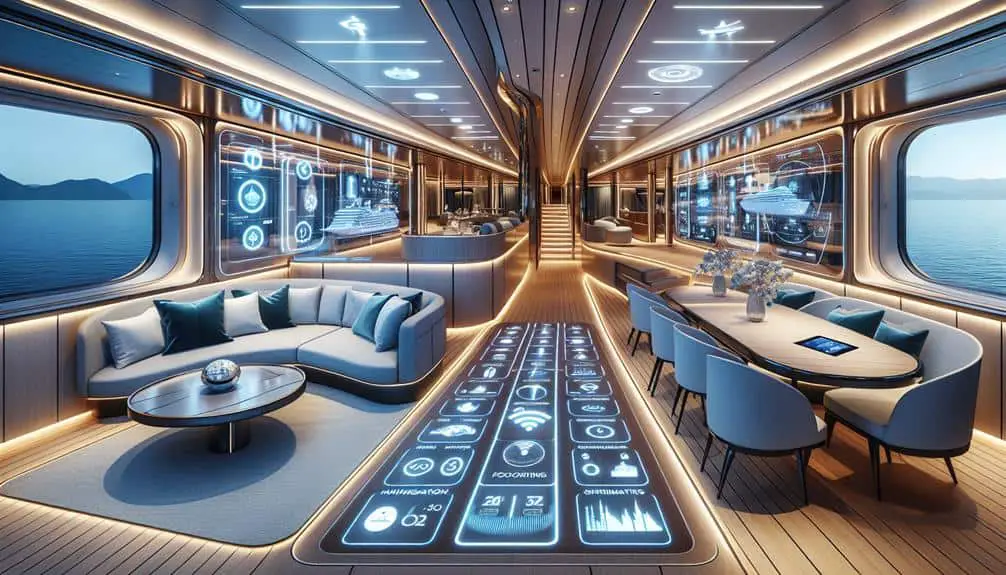 smart tech on cruise