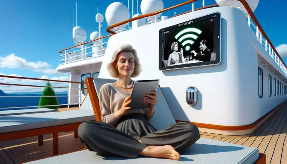 streaming movies on cruises