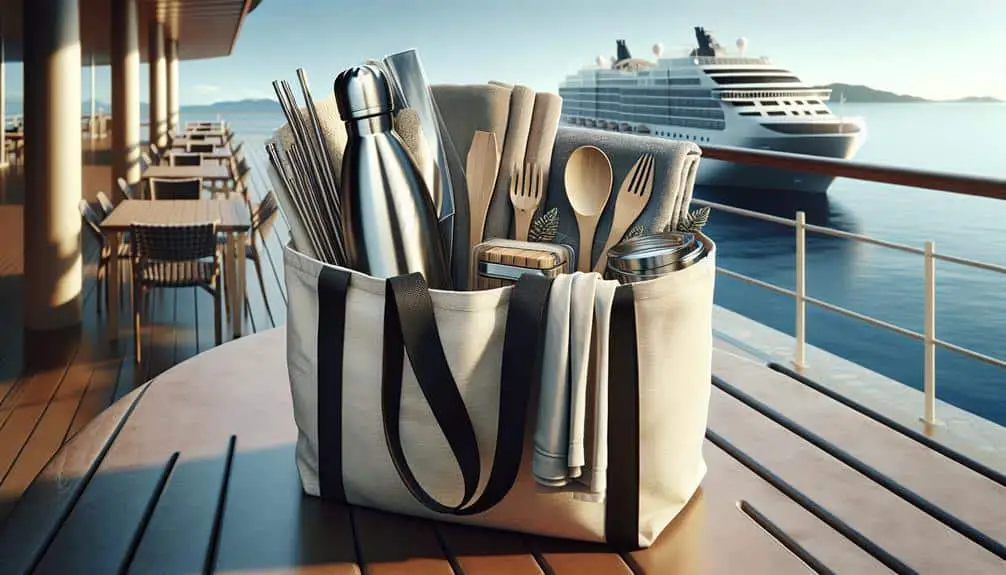 sustainable cruise packing tips